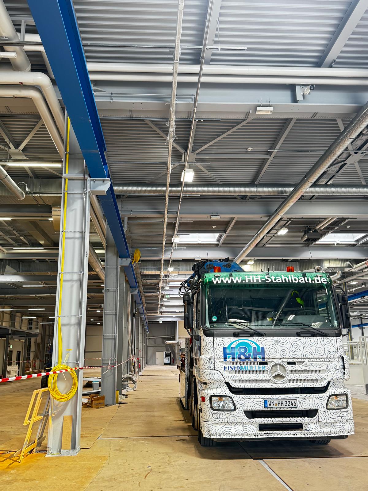 Stahlbau — präzise geplant, robust gebaut — Stahlbau von H&H Eisen-Müller in Fellbach bei Stuttgart